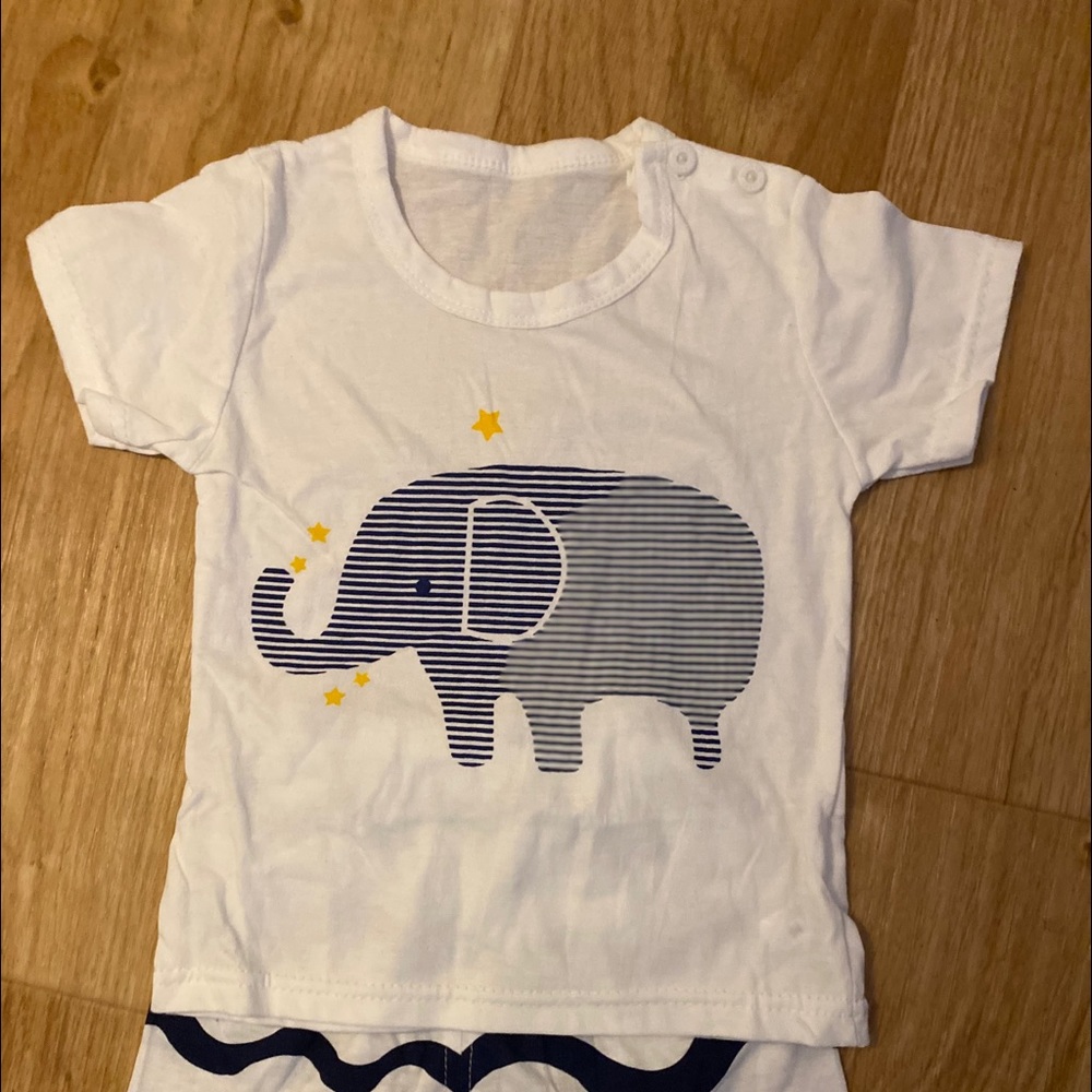 2 piece elephant outfit